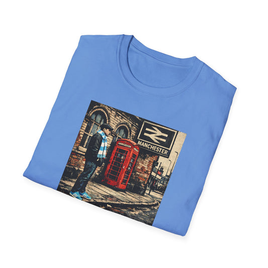 Man City T-Shirt – Train Station Graphic