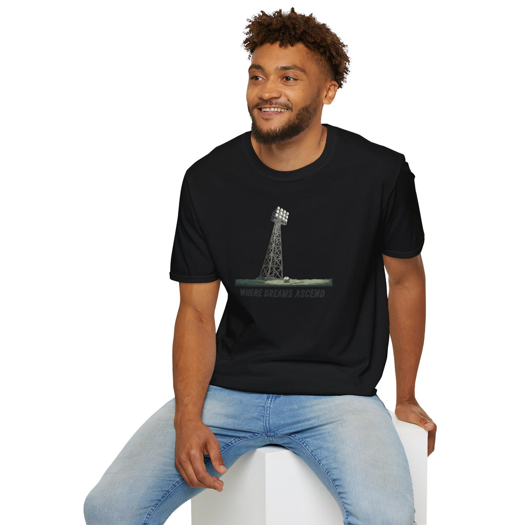 Where Dreams Ascend – Premium DTG Printed T-Shirt by On The Terrace