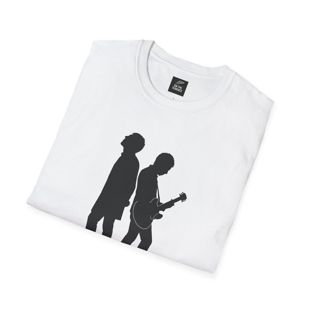 Oasis inspired Silhouette Unisex Softstyle T-Shirt