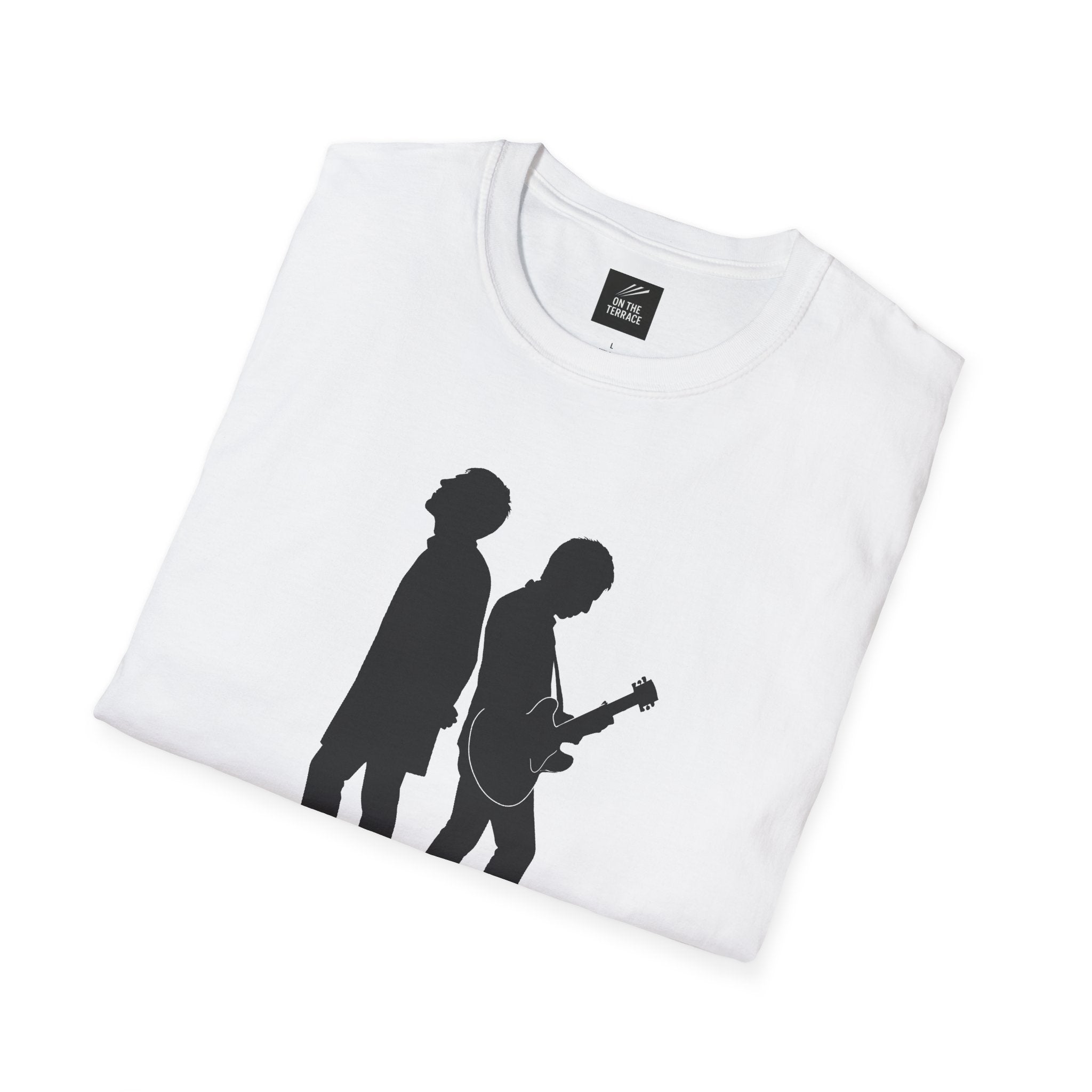 Oasis inspired Silhouette Unisex Softstyle T-Shirt