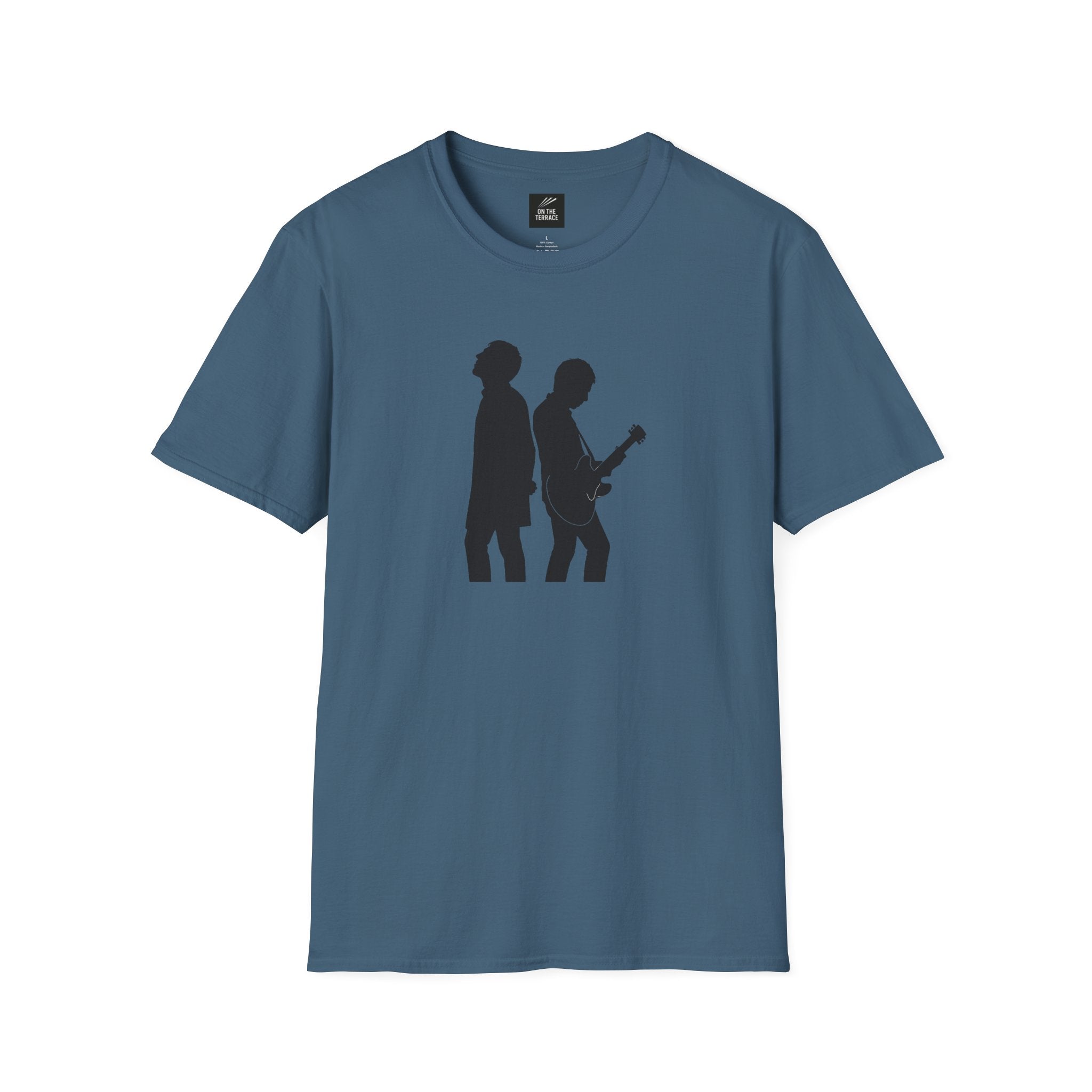 Oasis inspired Silhouette Unisex Softstyle T-Shirt