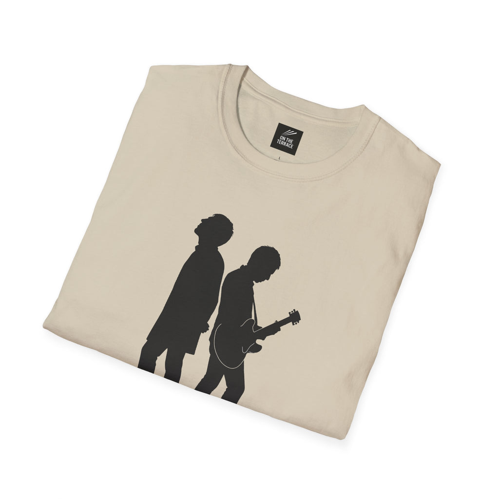 Oasis inspired Silhouette Unisex Softstyle T-Shirt