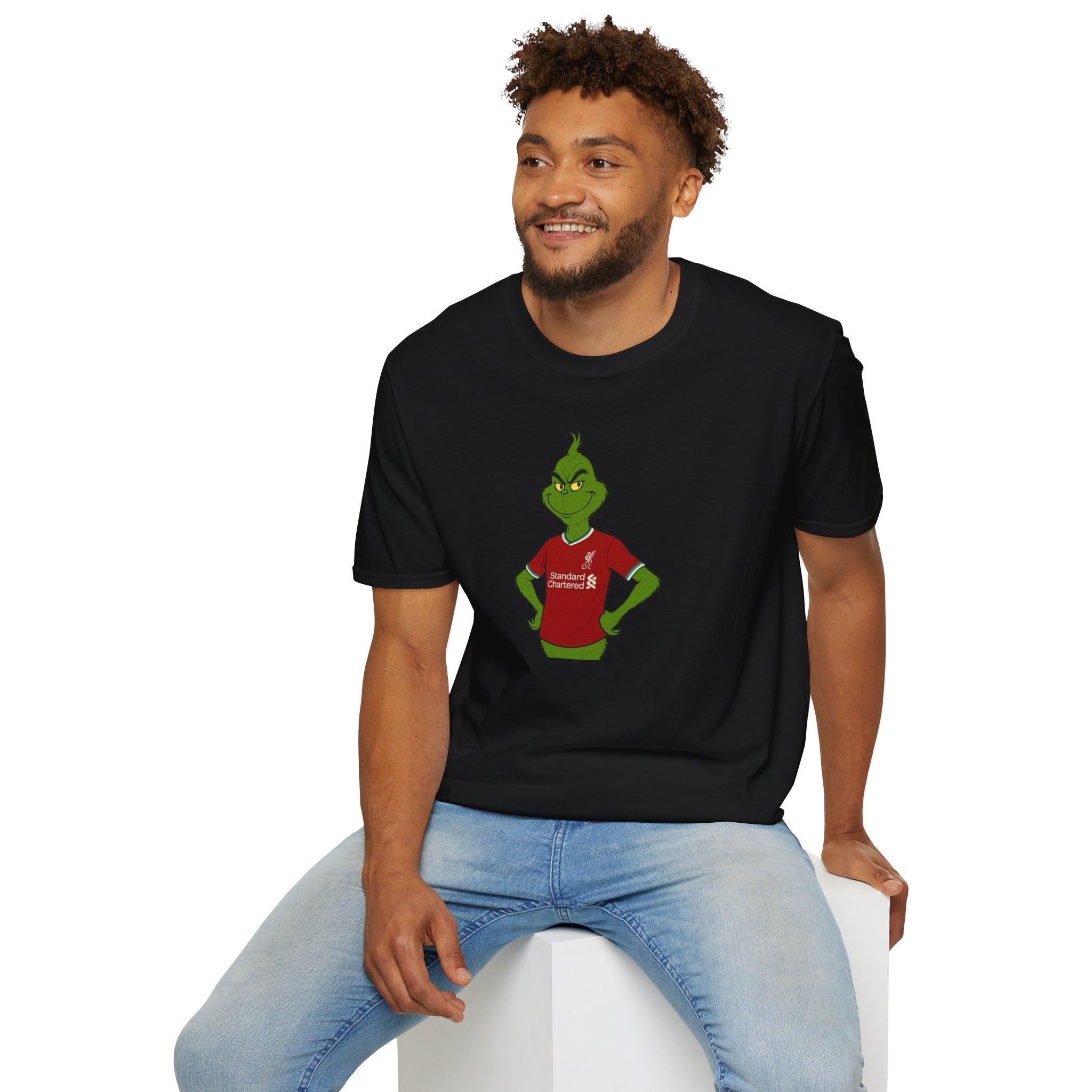 Liverpool Inspired Grinch Christmas T-Shirt