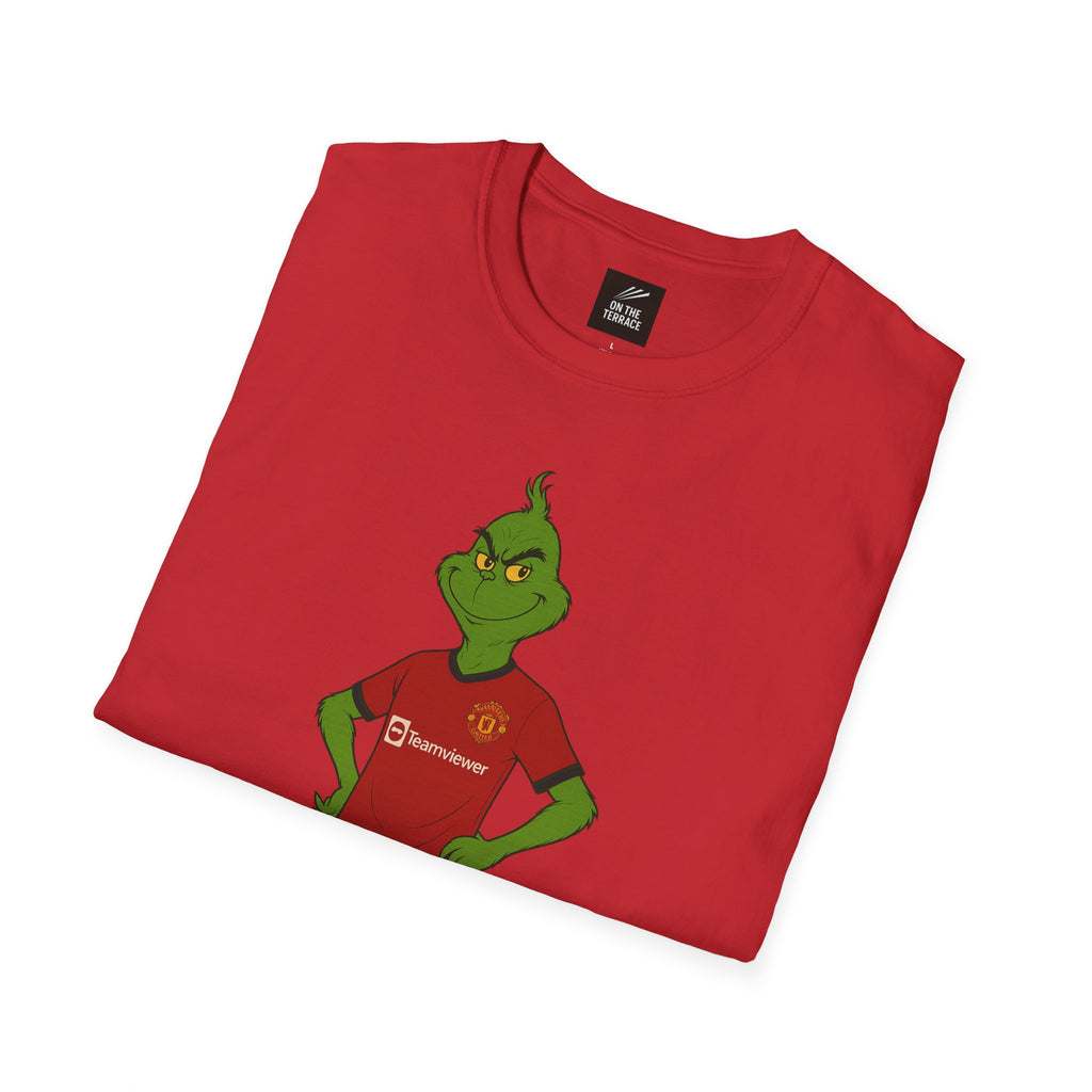 Man United Inspired Grinch Christmas T-Shirt
