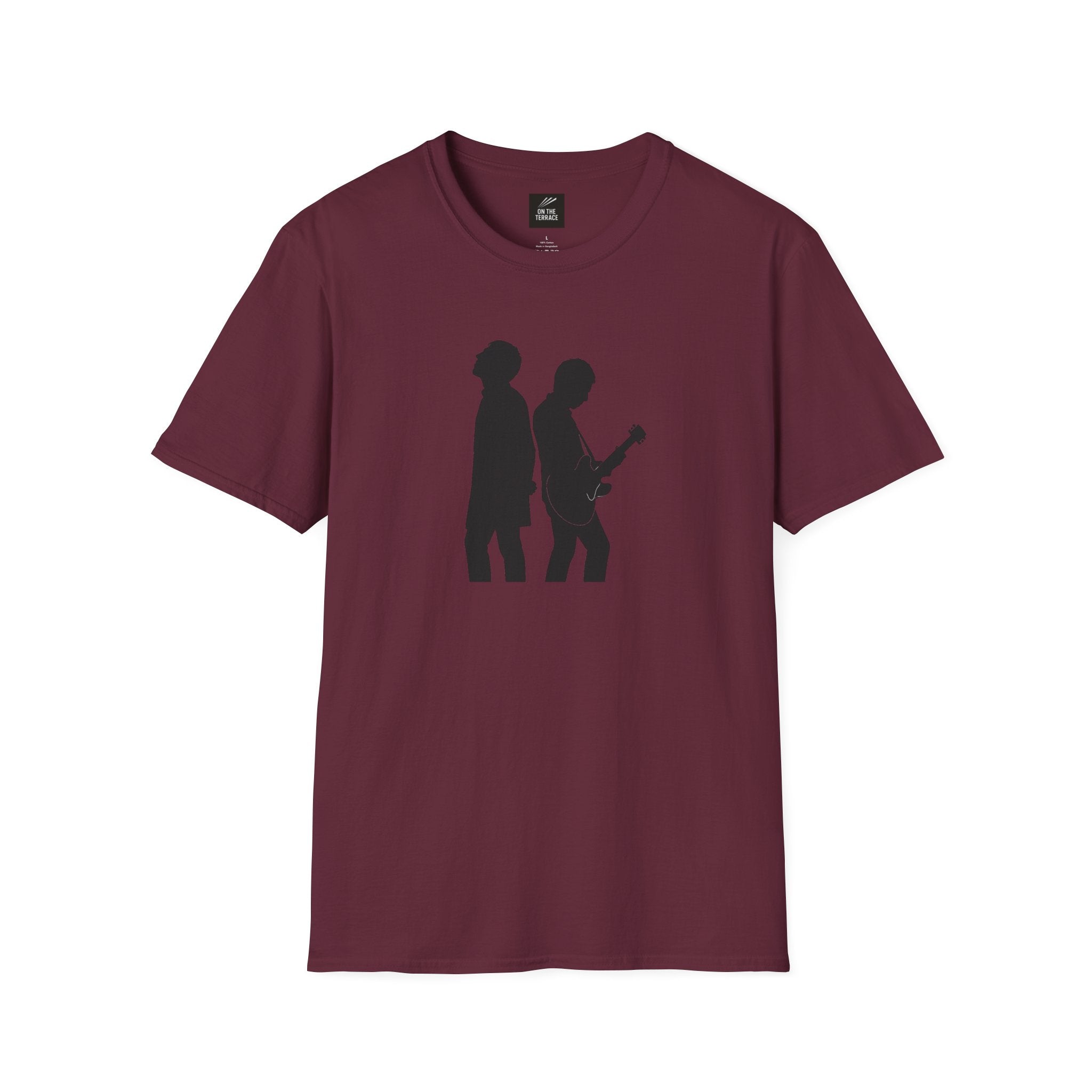 Oasis inspired Silhouette Unisex Softstyle T-Shirt