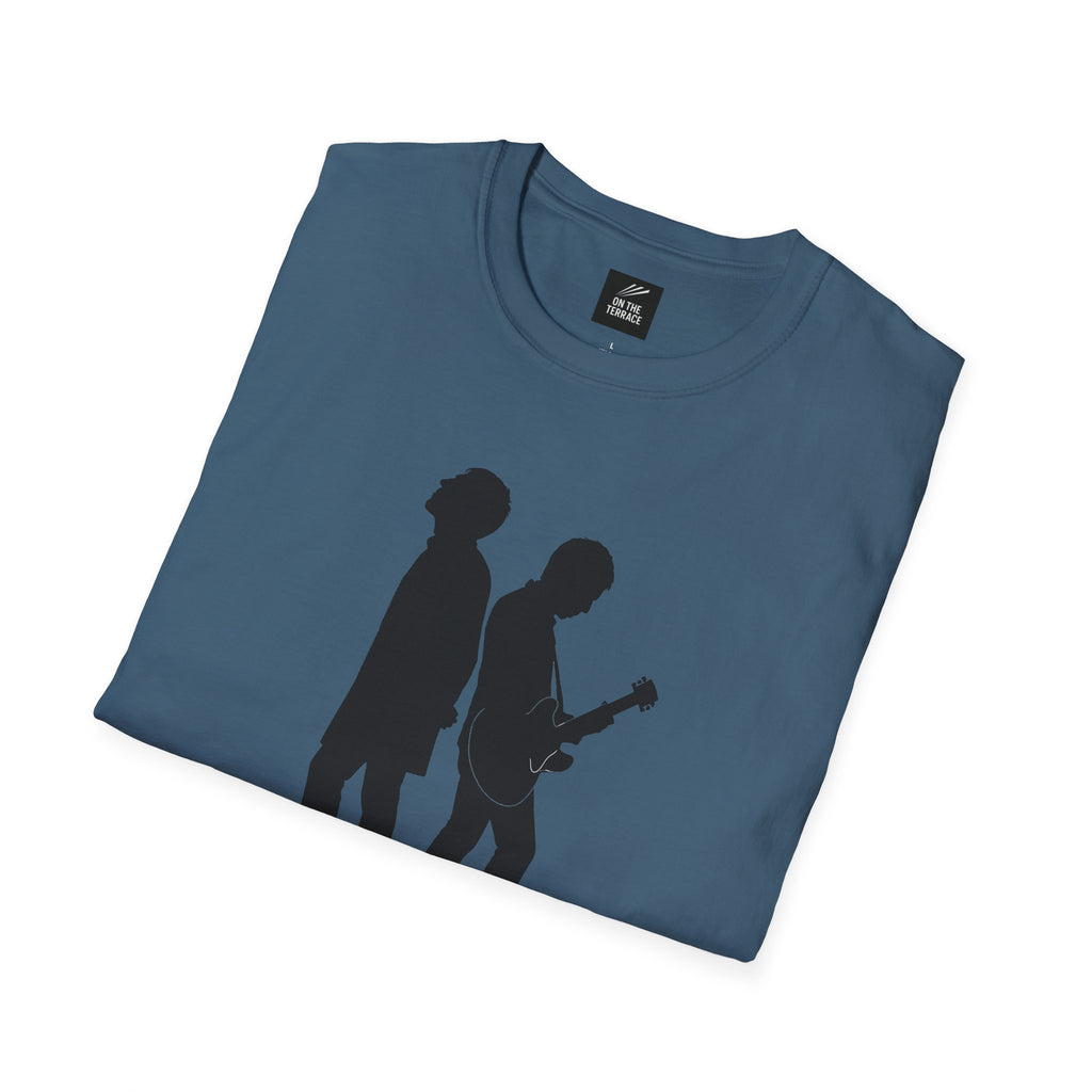 Oasis inspired Silhouette Unisex Softstyle T-Shirt
