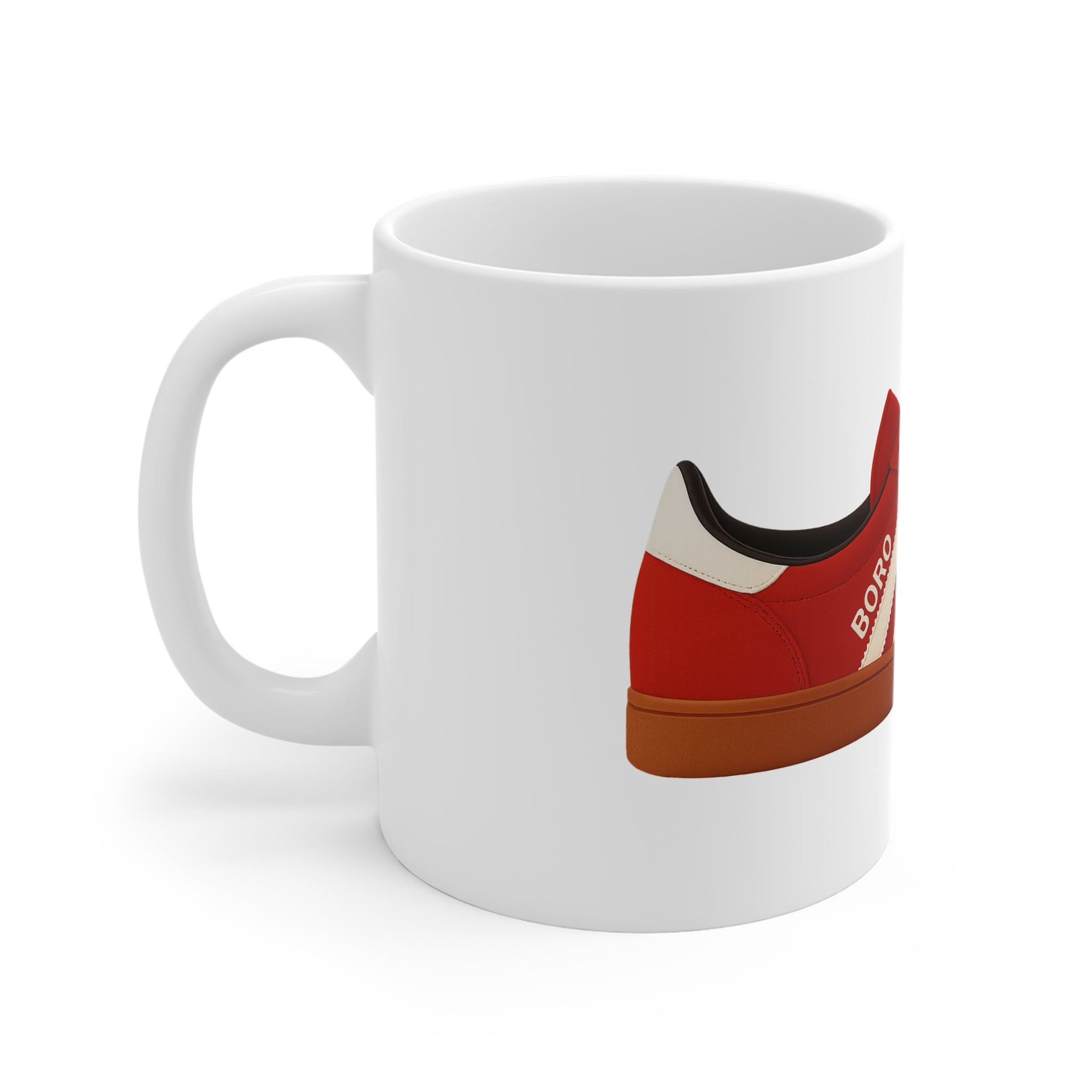 Middlesbrough Trainer Mug – Retro BORO Casuals Style