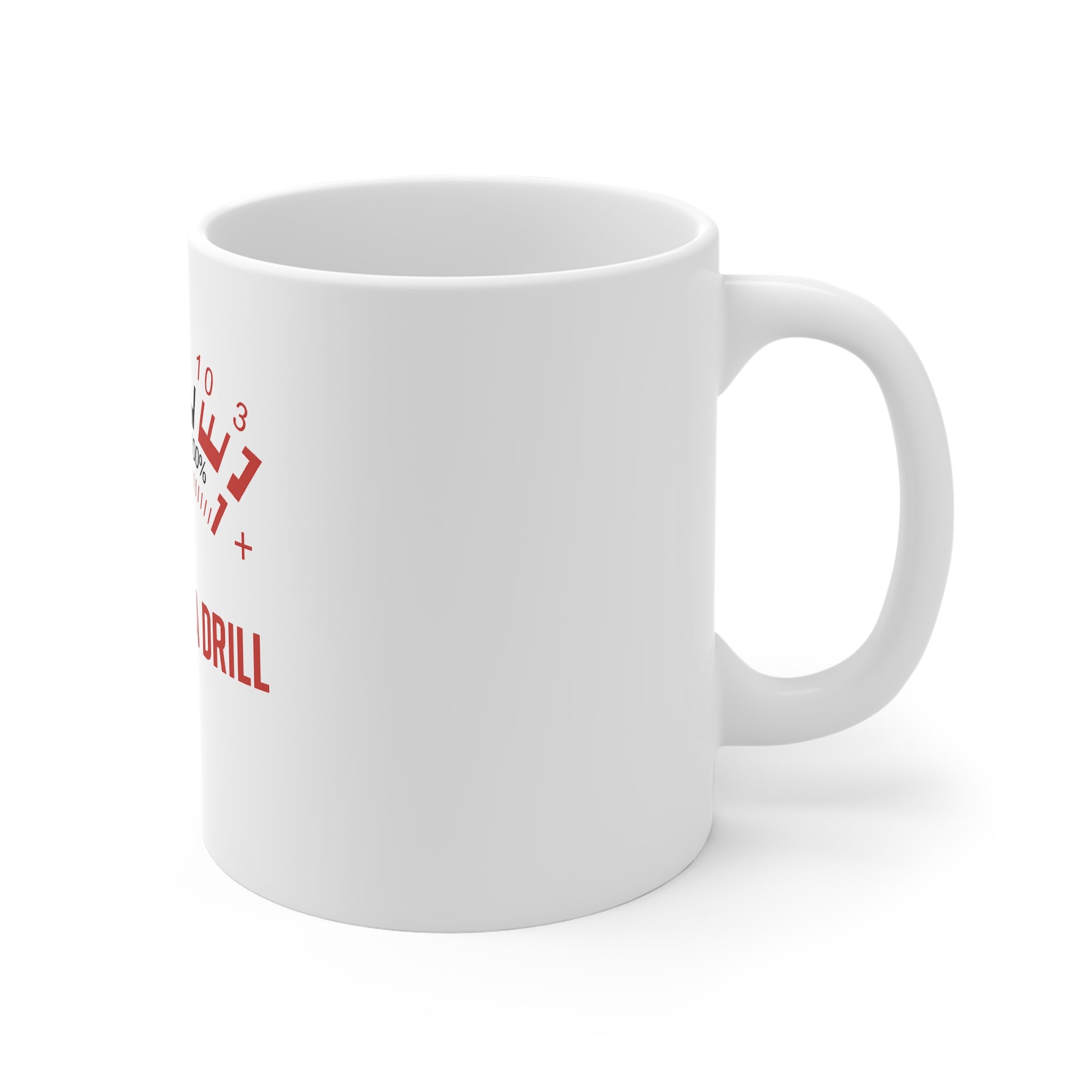 Oasis Live25 “This Is Not a Drill” Mug – Gig Intro Graphic – Perfect for Oasis Fans