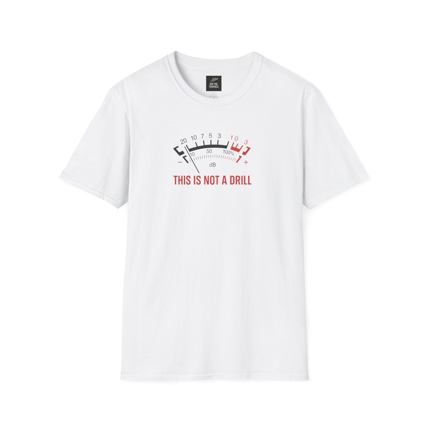 Oasis 'This is not a drill' white tee