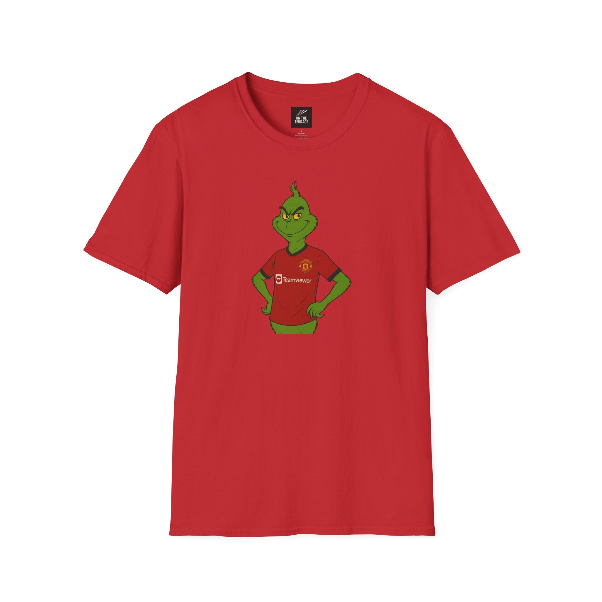 Man United Inspired Grinch Christmas T-Shirt