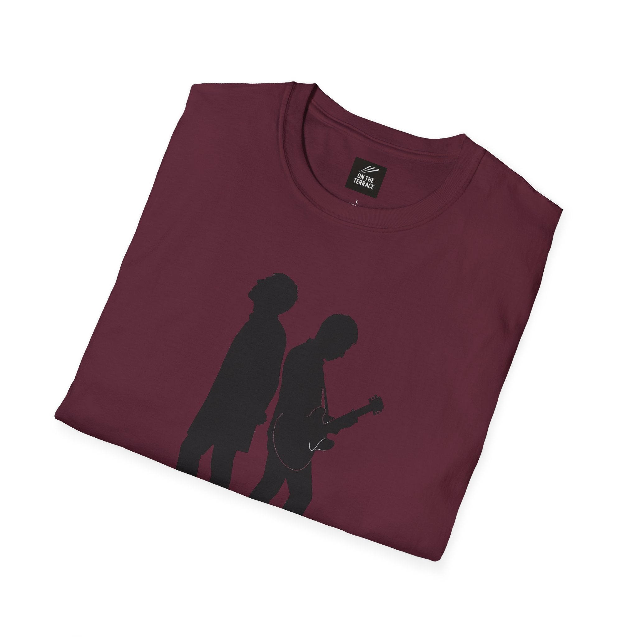 Oasis inspired Silhouette Unisex Softstyle T-Shirt