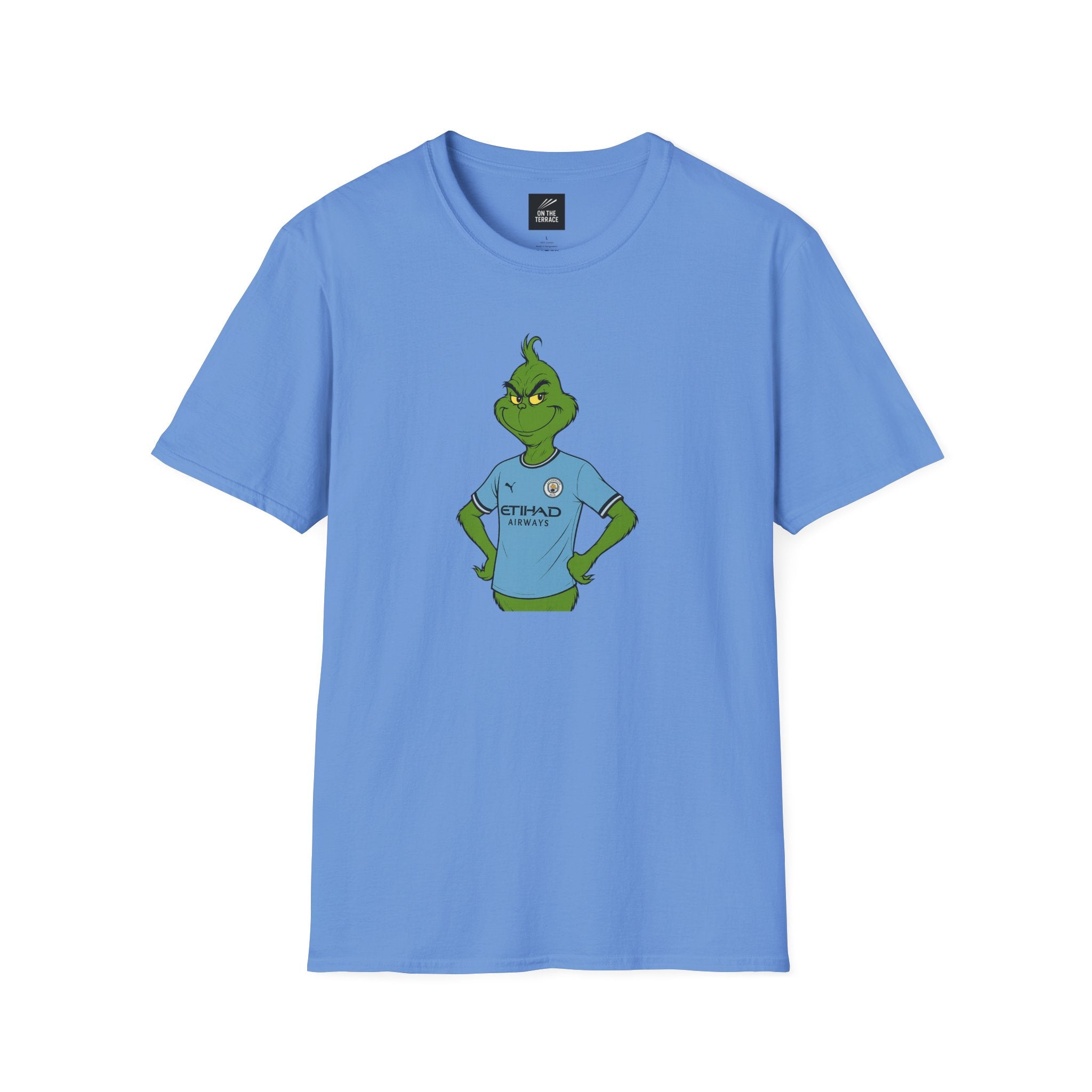 Man City Inspired Grinch Christmas T-Shirt