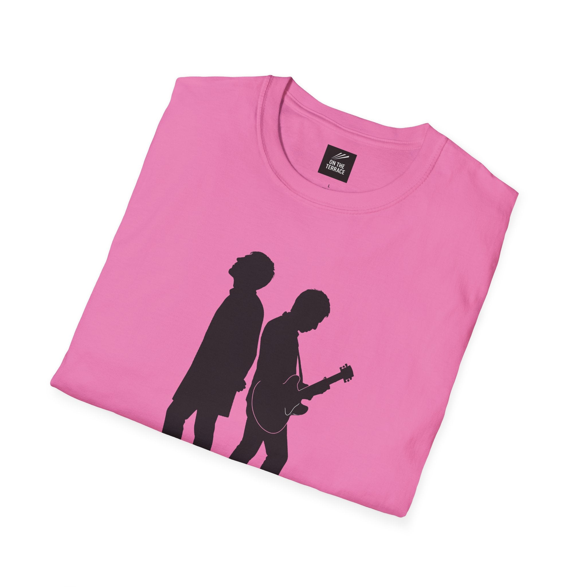 Oasis inspired Silhouette Unisex Softstyle T-Shirt