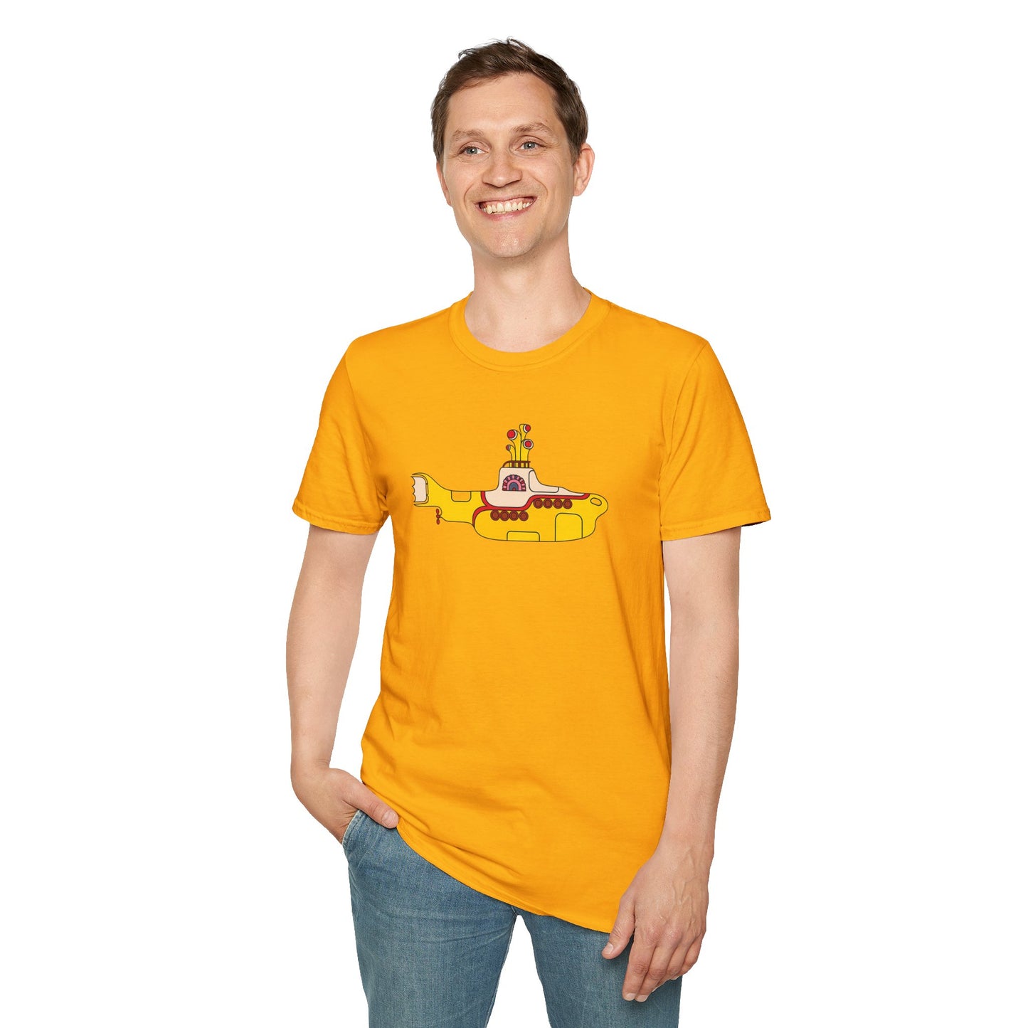 Beatles T-Shirt with yellow submarine graphic