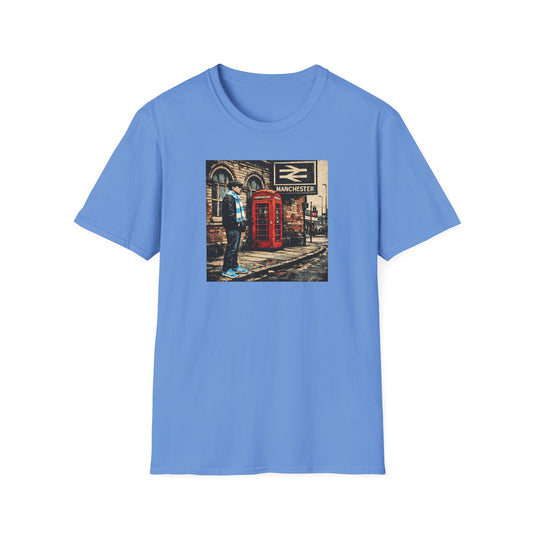 Man City T-Shirt – Train Station Graphic