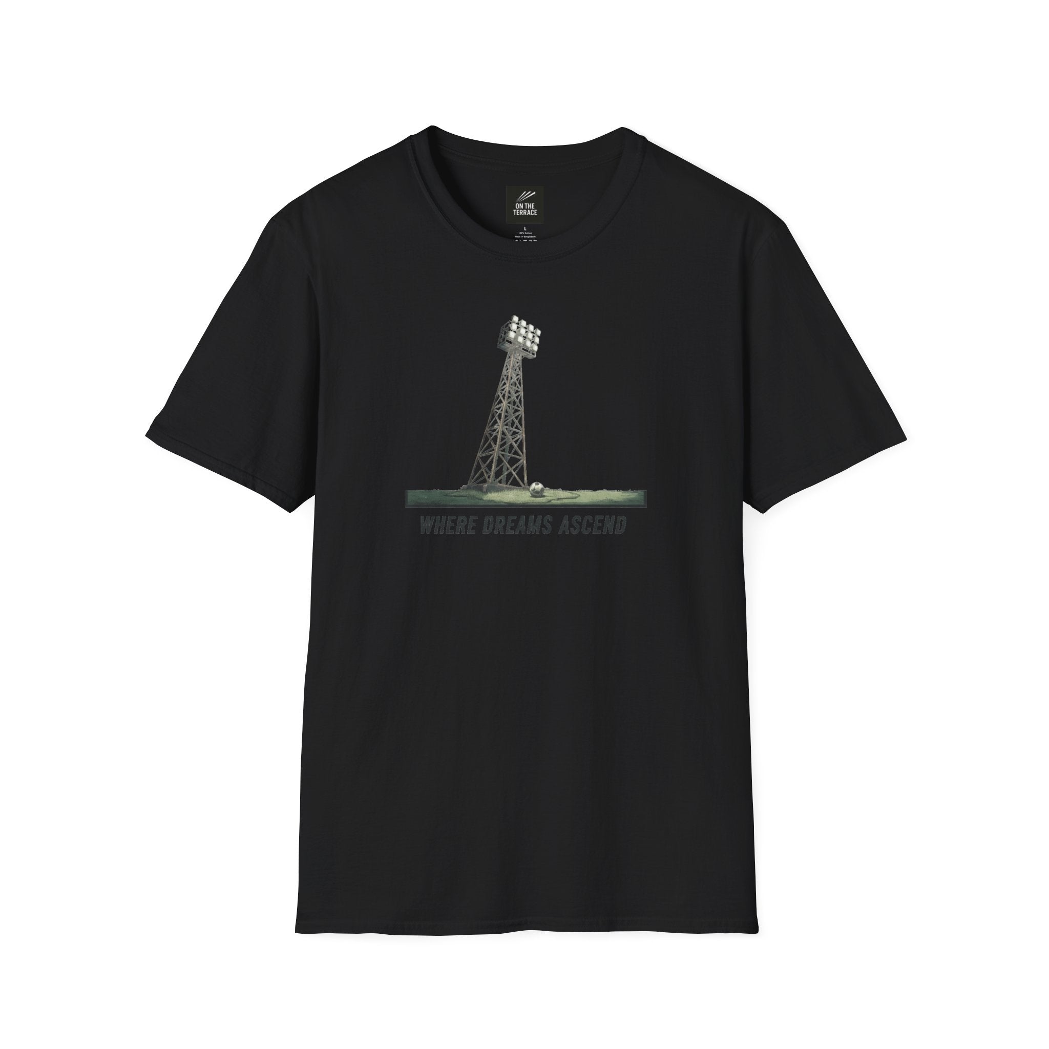 Where Dreams Ascend – Premium DTG Printed T-Shirt by On The Terrace