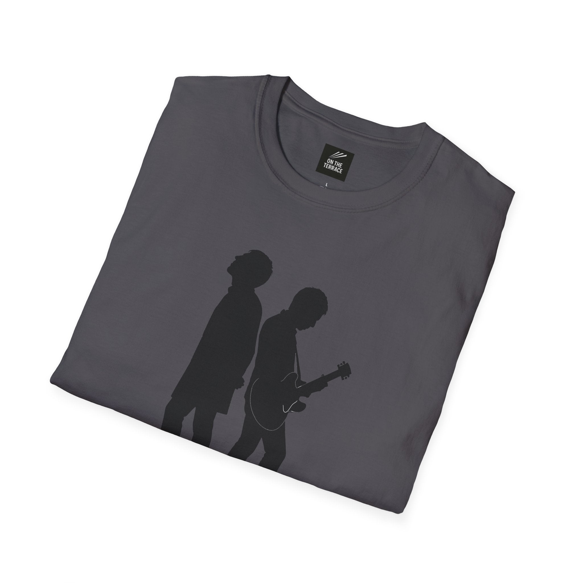 Oasis inspired Silhouette Unisex Softstyle T-Shirt