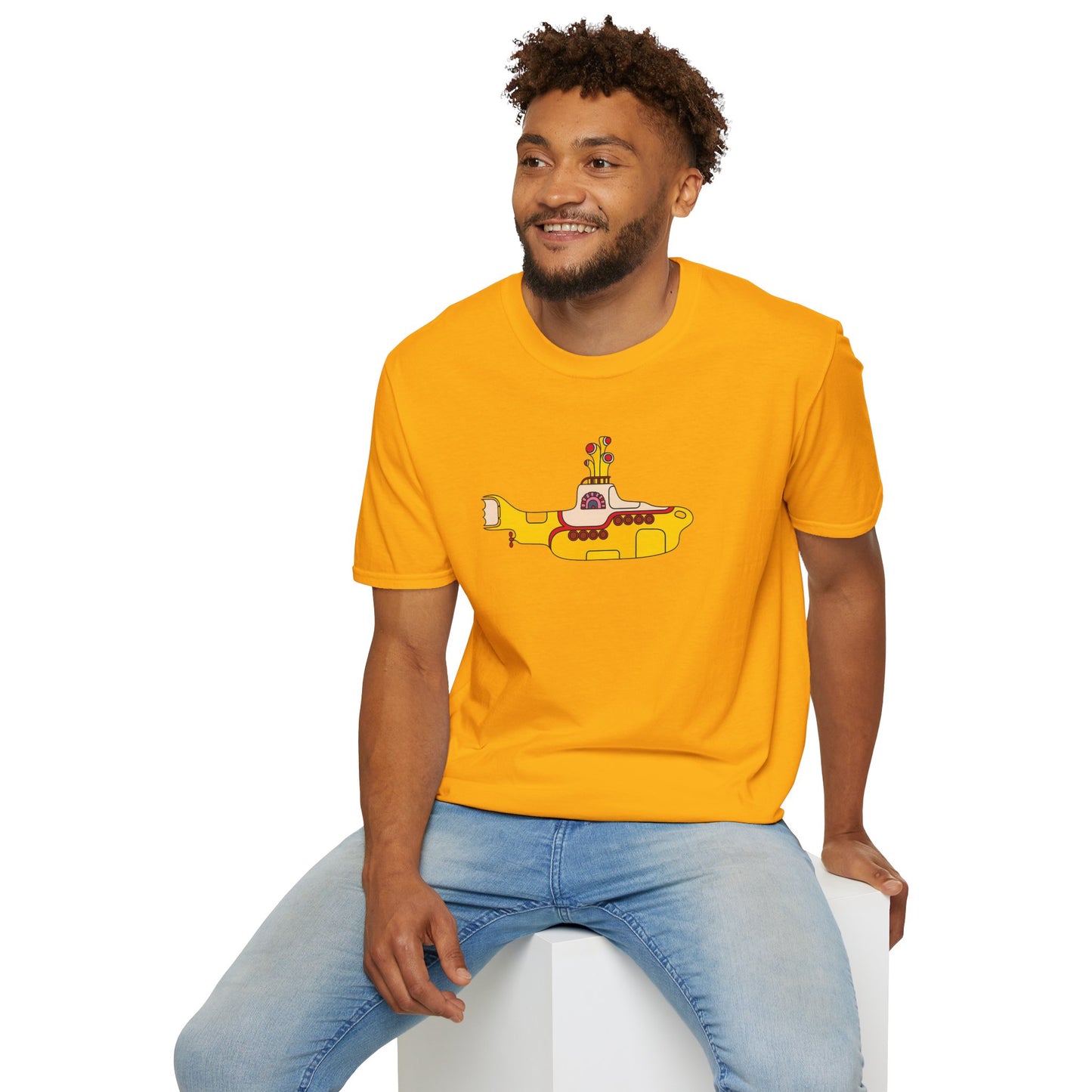 Beatles T-Shirt with yellow submarine graphic