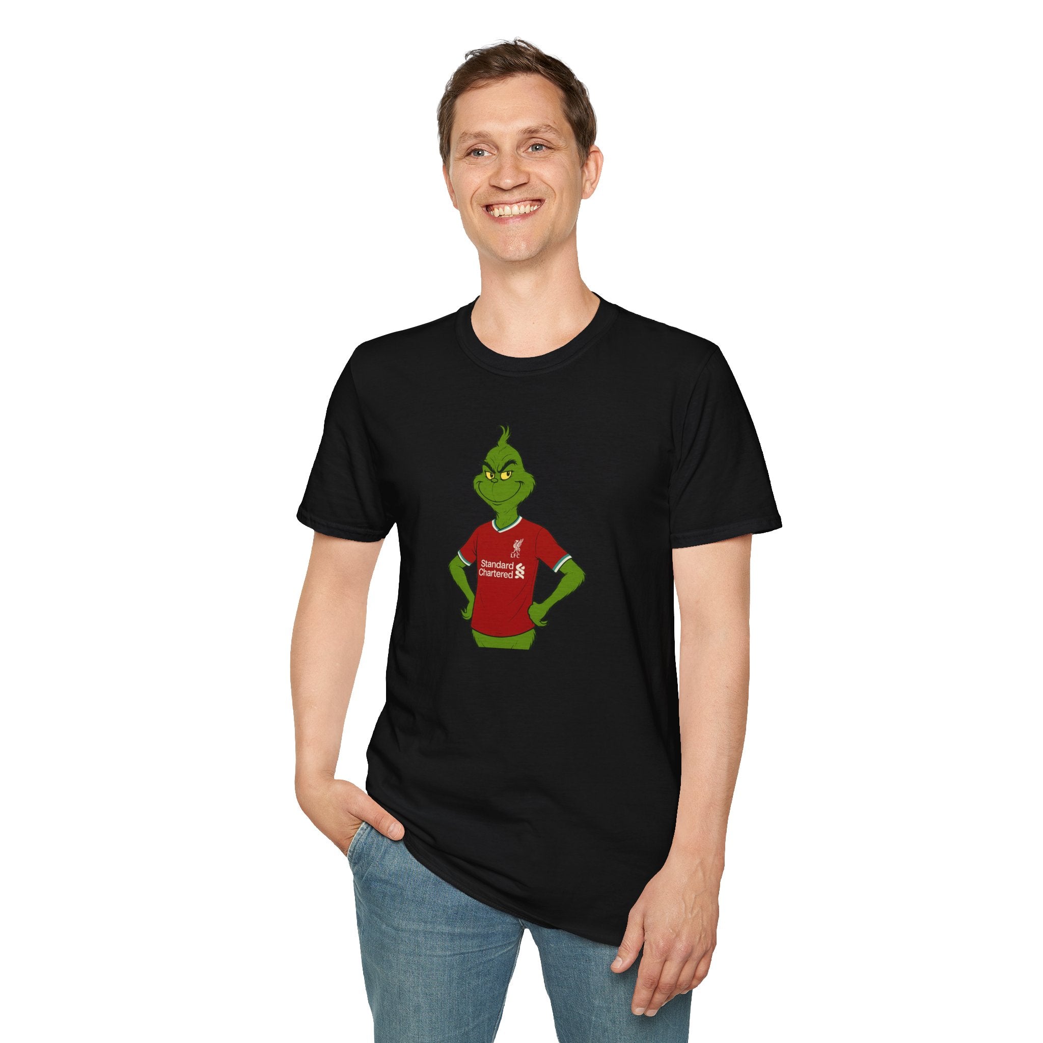 Liverpool Inspired Grinch Christmas T-Shirt