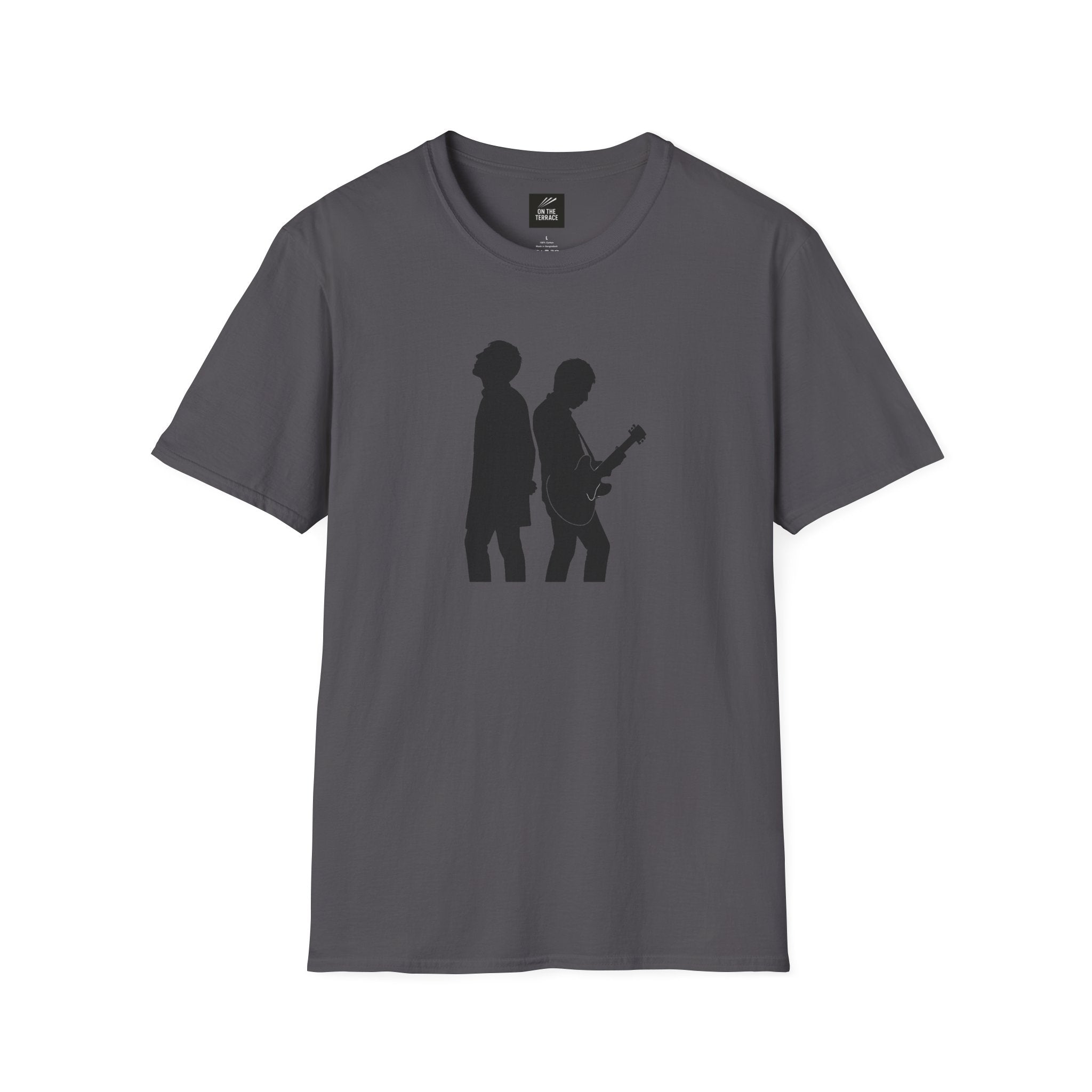 Oasis inspired Silhouette Unisex Softstyle T-Shirt
