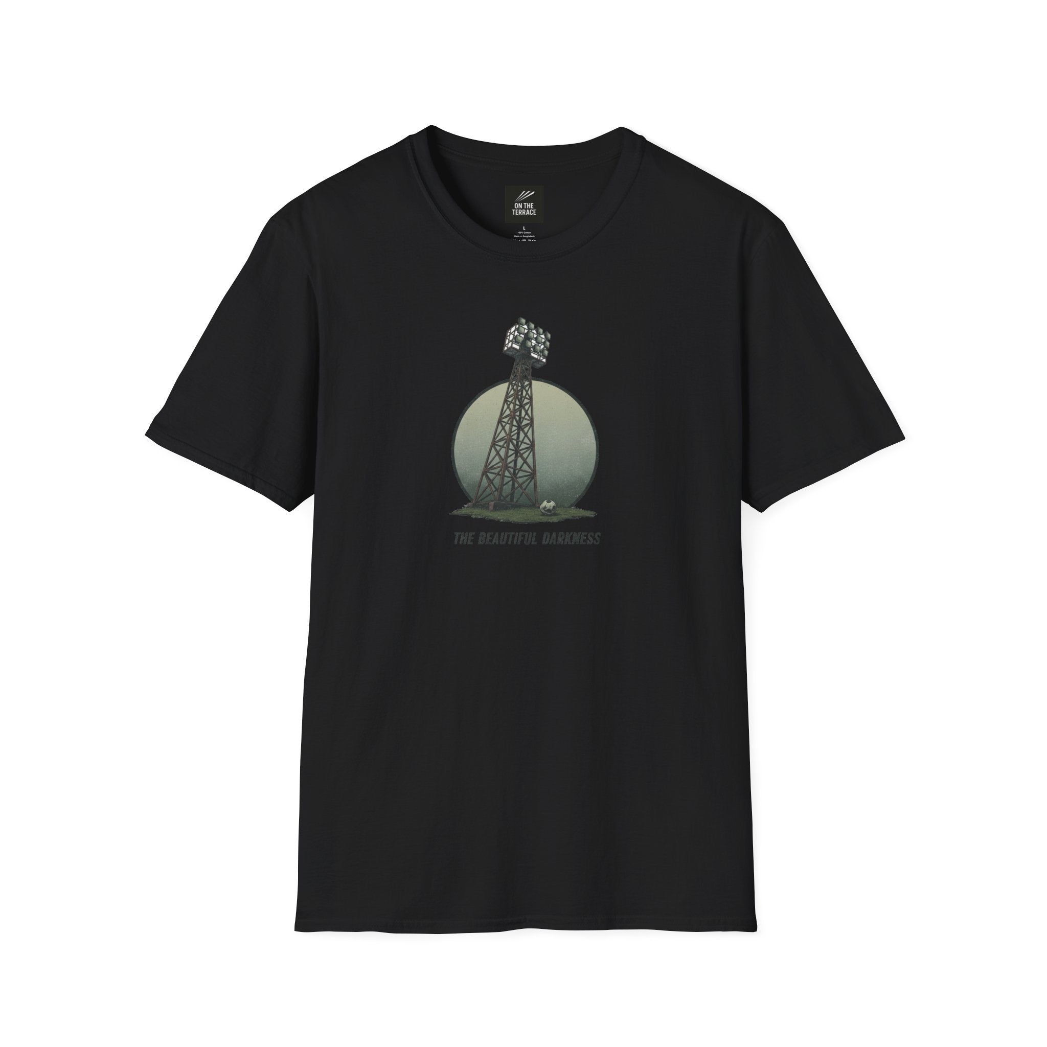 The Beautiful Darkness – Premium DTG Printed T-Shirt by On The Terrace