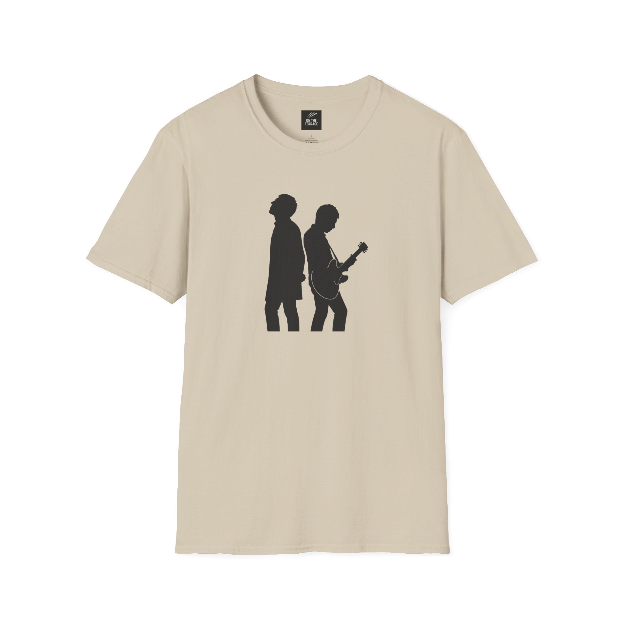 Oasis inspired Silhouette Unisex Softstyle T-Shirt