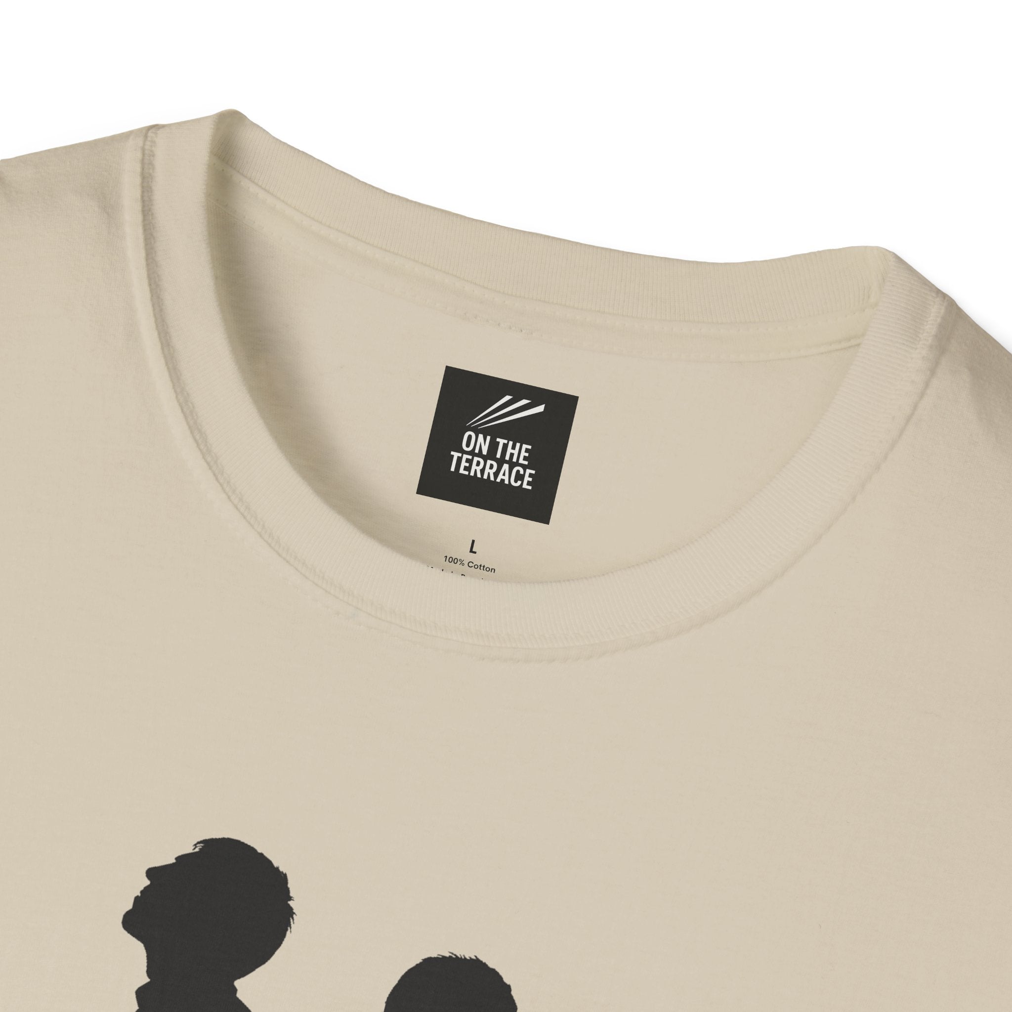 Oasis inspired Silhouette Unisex Softstyle T-Shirt