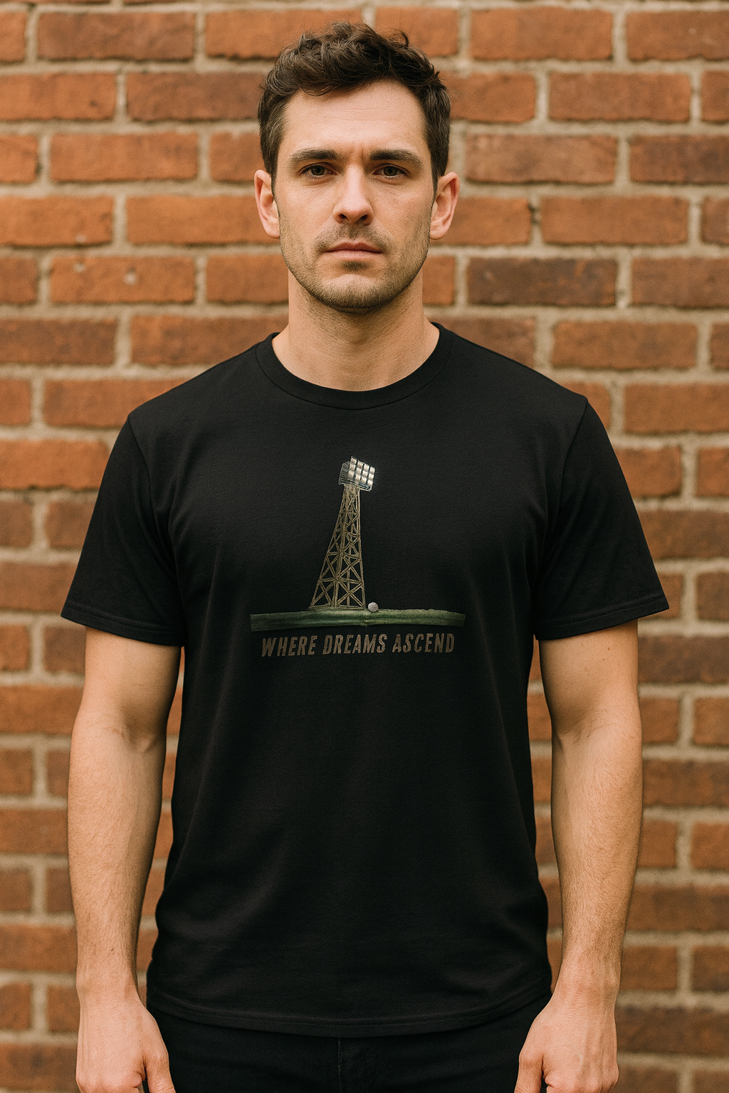Where Dreams Ascend – Premium DTG Printed T-Shirt by On The Terrace