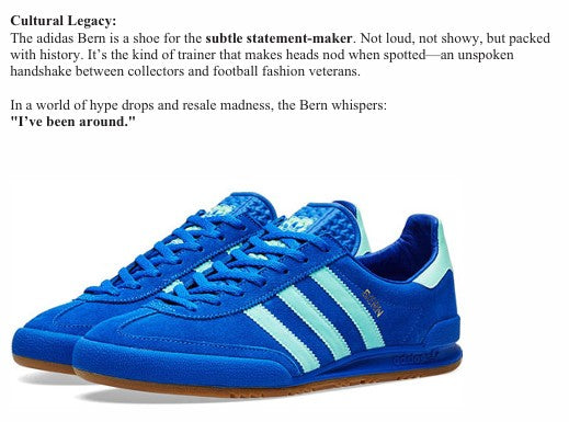 Adidas on the Terrace